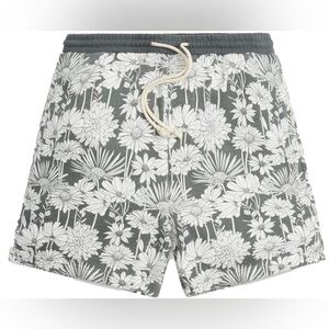 Kith Aster Floral Active Short Men’s Large Grey and White